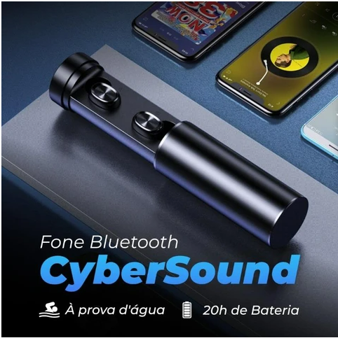 Fone Bluetooth - Cyber Sound