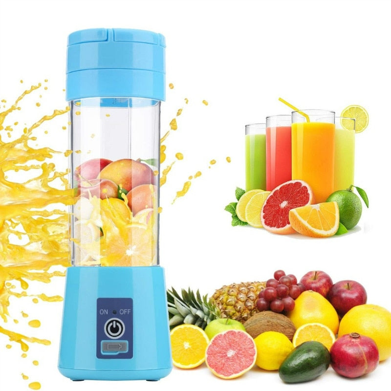 Mini Liquidificador Portátil Juicer USB 380ml