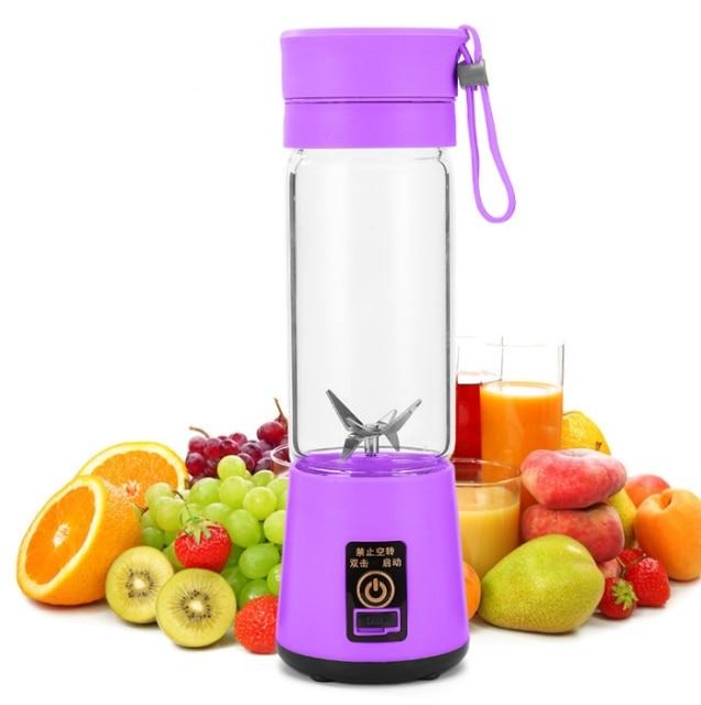 Mini Liquidificador Portátil Juicer USB 380ml