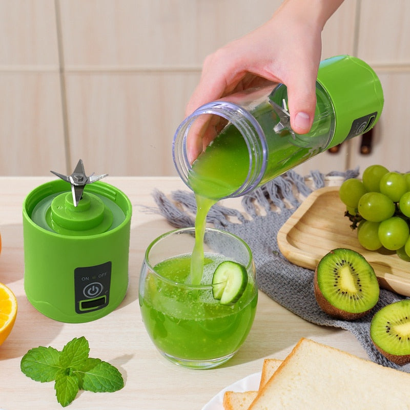 Mini Liquidificador Portátil Juicer USB 380ml