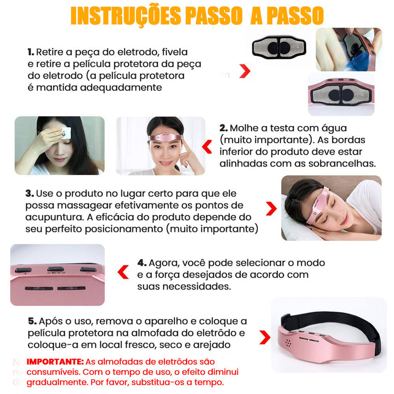 Relaxante Ultrassônico contra Insônia